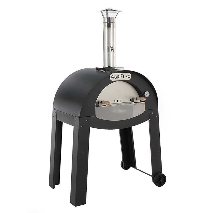 Mini Cibus 70 × 50 puulämmitteinen ulkouuni, 2 pizzaa