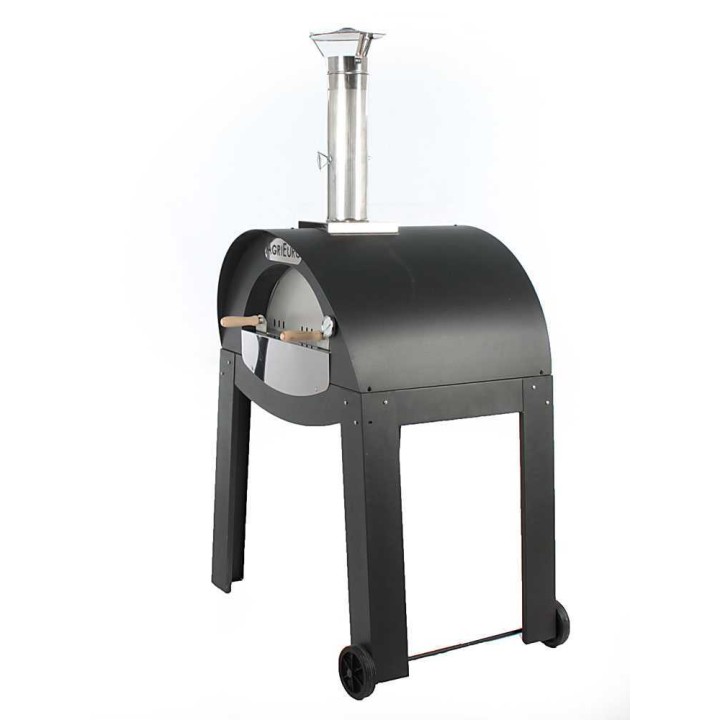 Mini Cibus 70 × 50 puulämmitteinen ulkouuni, 2 pizzaa