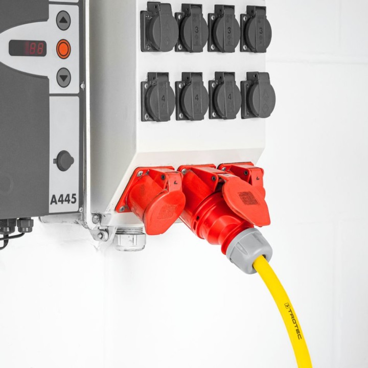 Ammattijatkokaapeli 20 m, 400 V, 32 A, 6 mm²