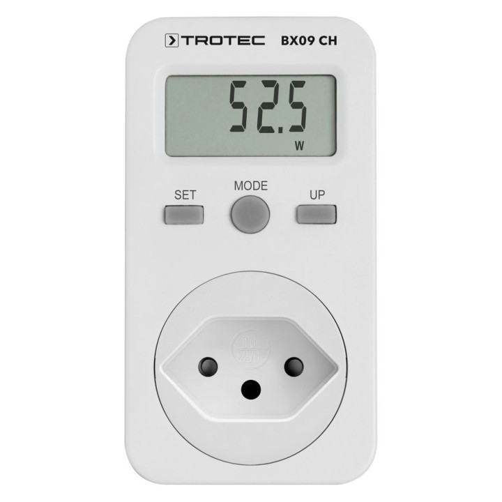 BX09 CH energiakustannusmittari pistoke tyyppi J