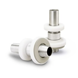 Alumiininen päätyliitin bitumitasakattoon 38 mm