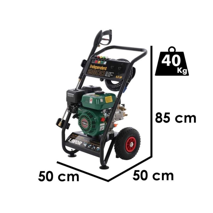 Lavor Independent 2800 painepesuri, 200 bar, 690 l/h, bensiinimoottori 196 cm³
