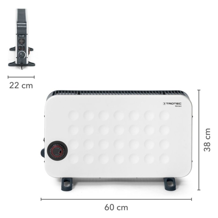 Design-konvektori TCH 26 E