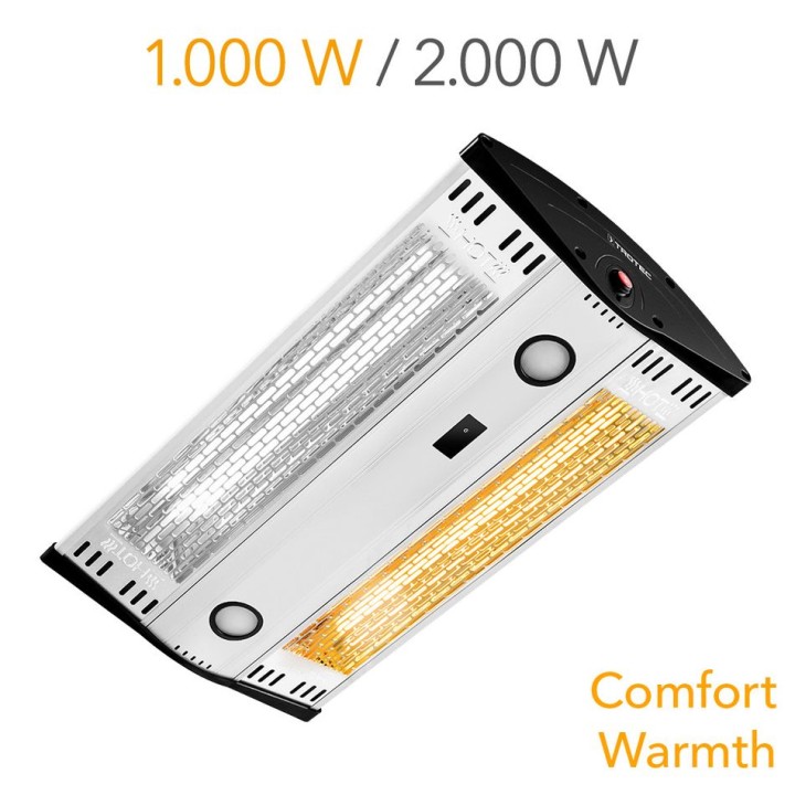 IR 2000 C design-kattoinfrapunalämmitin 2000 W