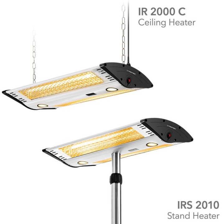 IR 2000 C design-kattoinfrapunalämmitin 2000 W