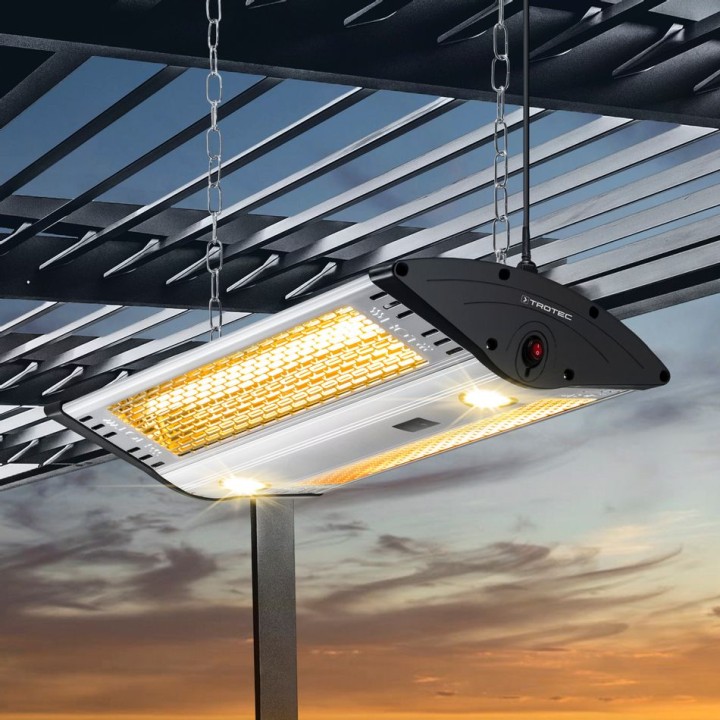 IR 2000 C design-kattoinfrapunalämmitin 2000 W