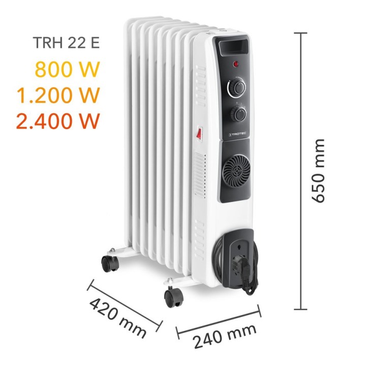 Öljypatteri TRH 22 E