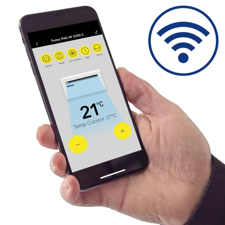 PAC-W 2200 S WiFi -seinäilmastointilaite