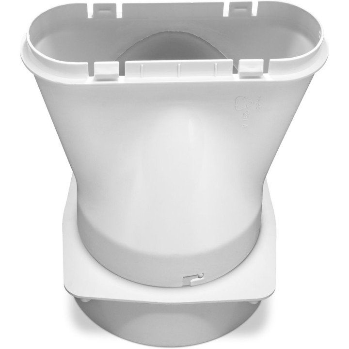 Poistoletkuadapteri siirrettäville ilmastointilaitteille, 142 mm