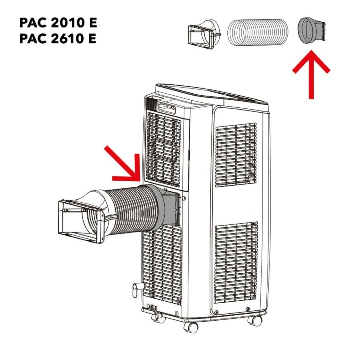 Letkun liitäntäadapteri PAC 2010 E PAC 2610 E
