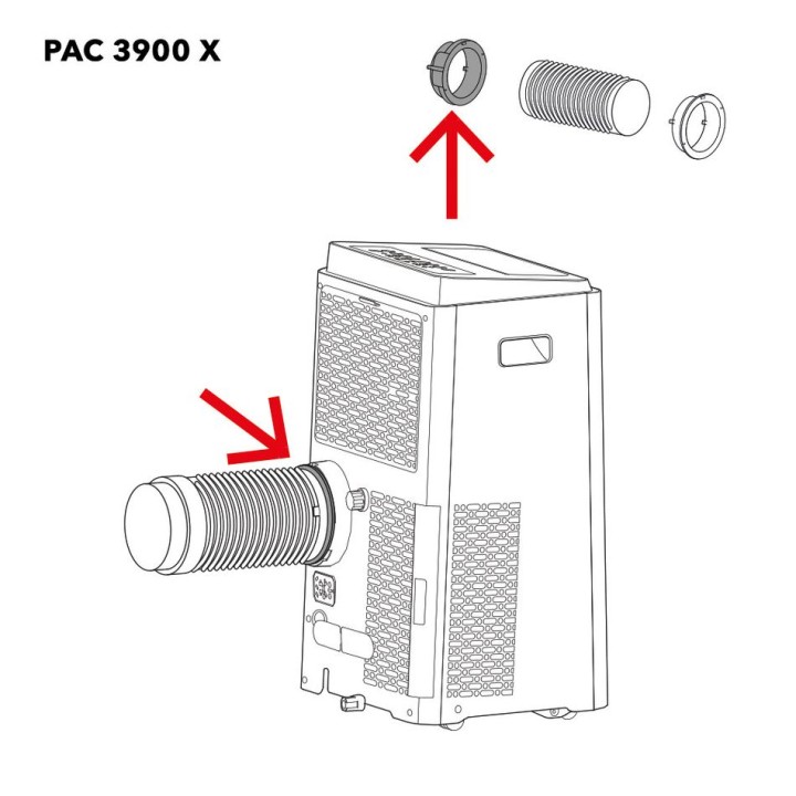 PAC 3900 X letkun ja laitteen liitäntäadapteri