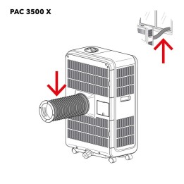 PAC 3500 X poistoilmaletku