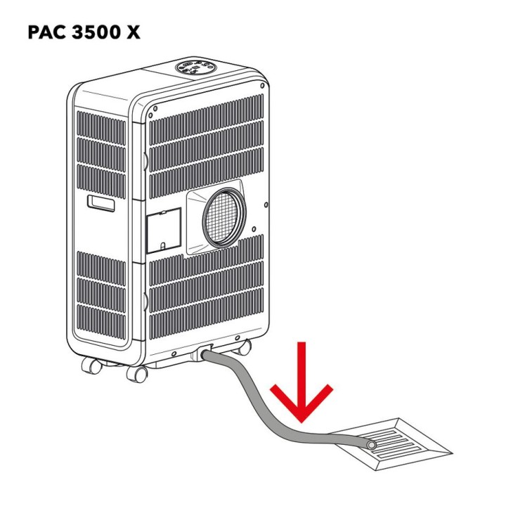 PAC 3500 X kondenssivesiletku