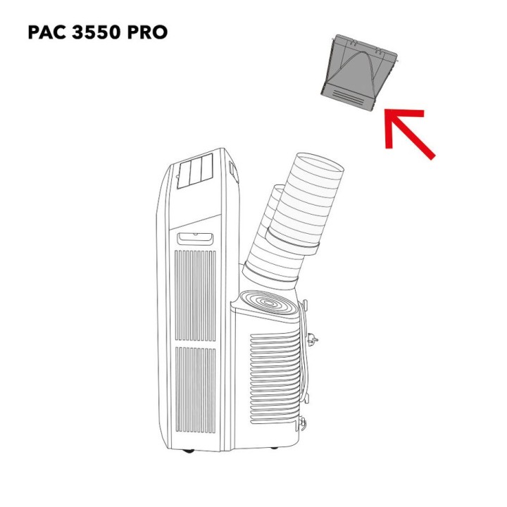 Ikkunaliitäntäadapteri PAC 3500 E PAC 3550 PRO
