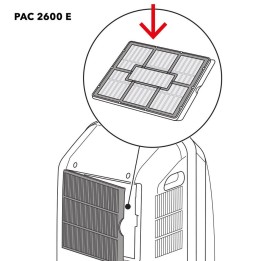 PAC 2600 E suuri ilmansuodatin