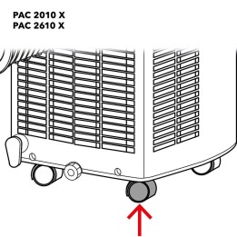 PAC 2010 X PAC 2610 X varapyörä