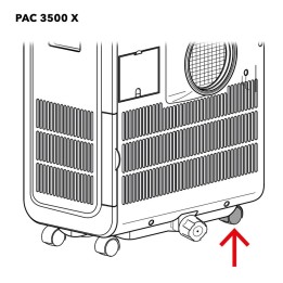 PAC 3500 X varapyörä