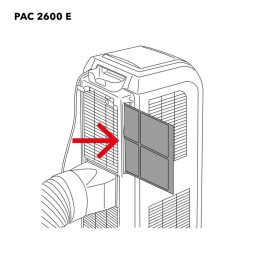 PAC 2000 E ilmansuodatin