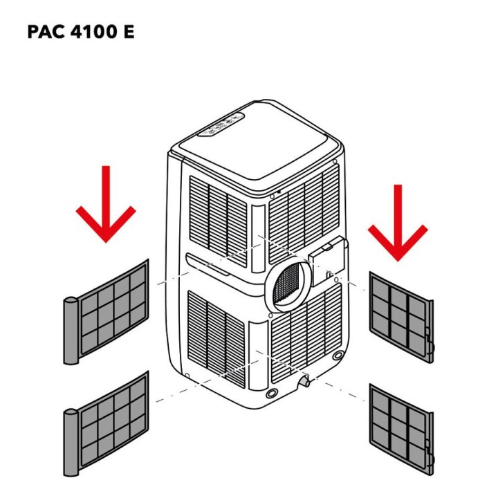 Ilmansuodatin PAC 4100 E ilmastointilaitteeseen