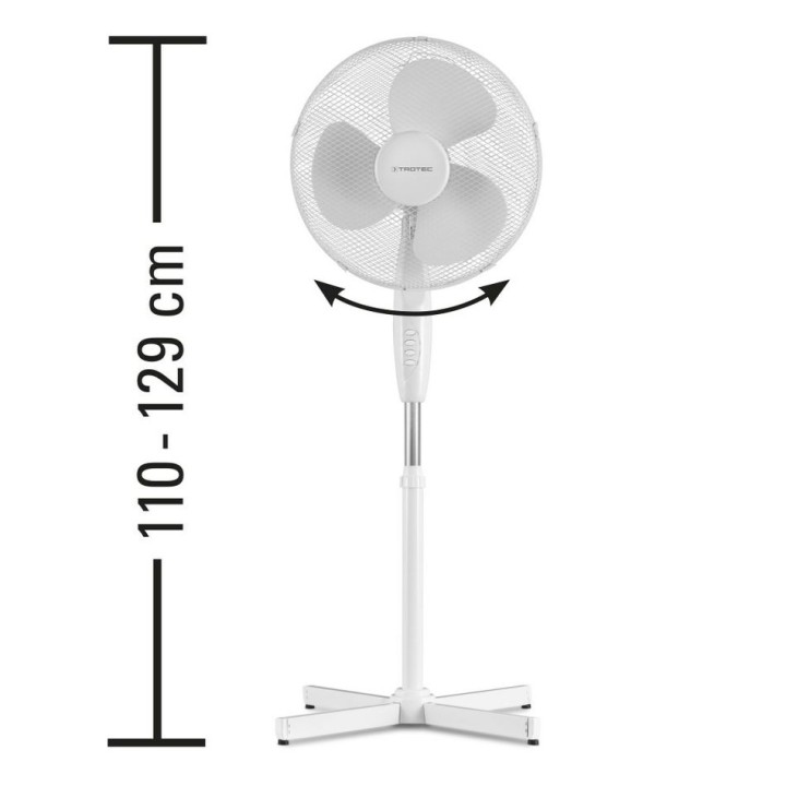 TVE 16 jalustatuuletin 90° oskilloinnilla, 50 W