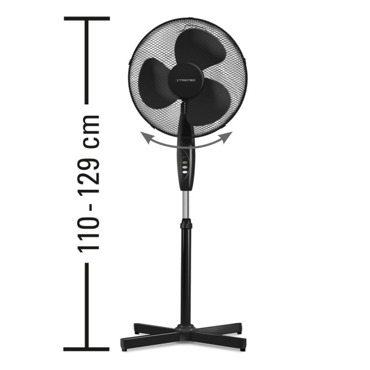 TVE 18 S jalustatuuletin 90° oskilloinnilla, 50 W