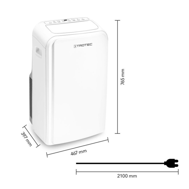 PAC 3910 X WiFi siirrettävä ilmastointilaite