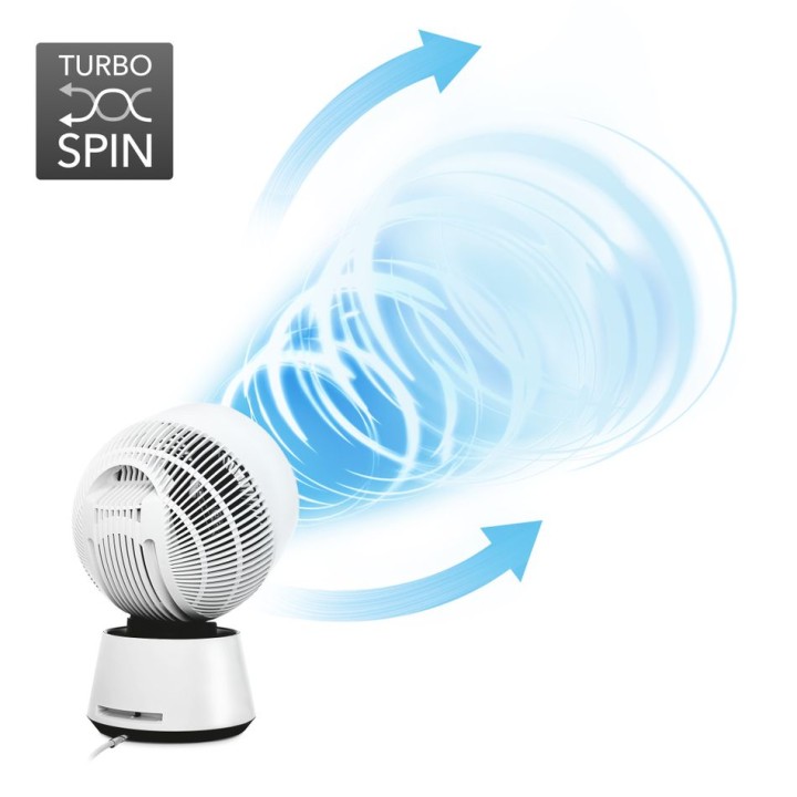 TVE 100 360° -turbopöytätuuletin kaukosäätimellä