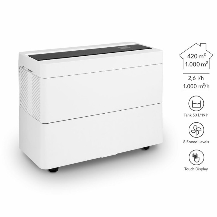 B 600 ilmankostutin UV-desinfioinnilla