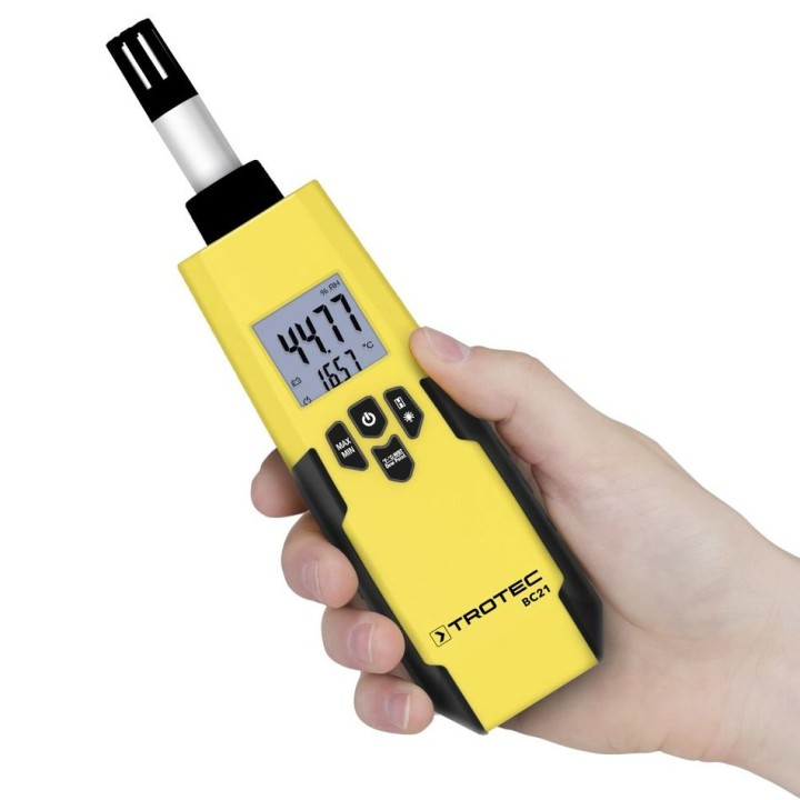 BC21 lämpö-kosteusmittari