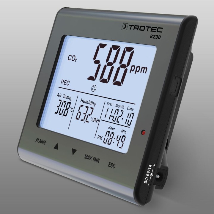 BZ30 CO₂-ilmanlaatudataloggeri