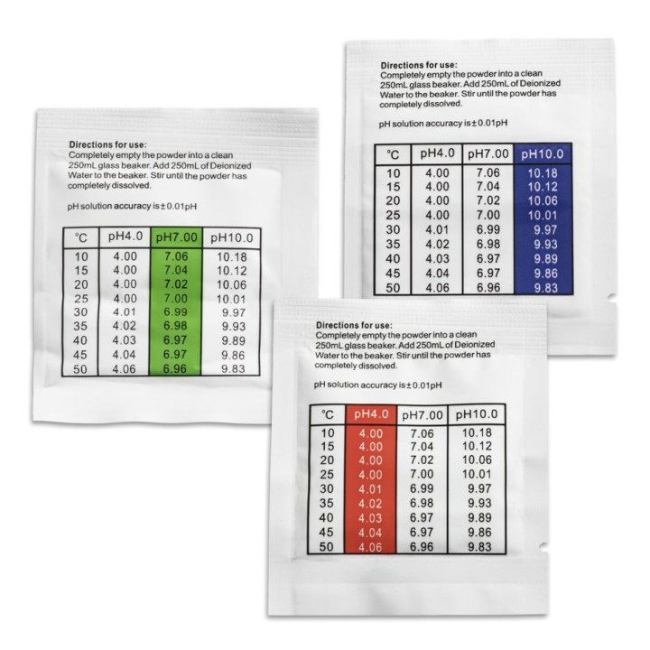 Kalibrointijauhe pH-mittareille, pH 7,00