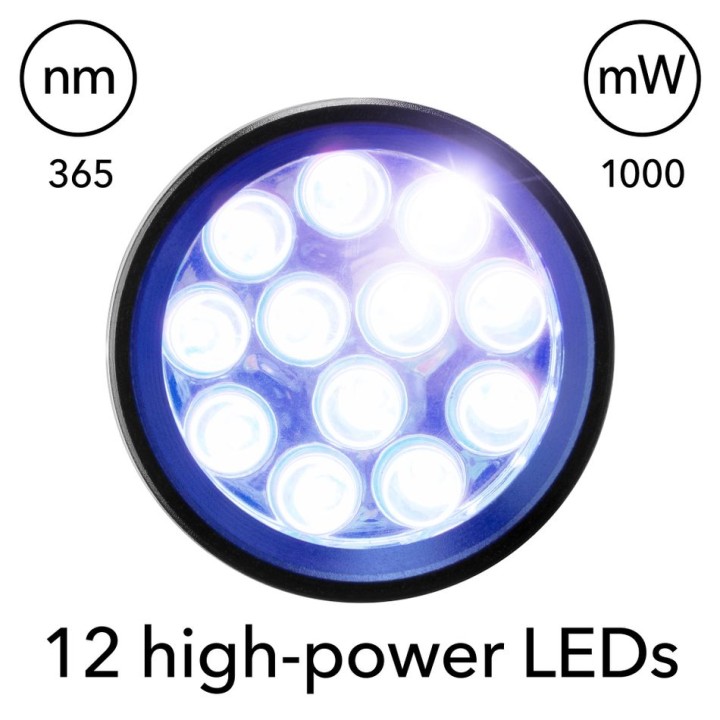UV-Torchlight 6F UV-LED-taskulamppu