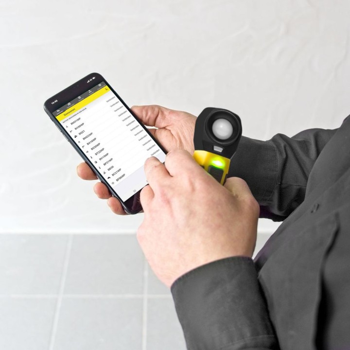 BF06WP Bluetooth-luksimittari älypuhelinohjauksella