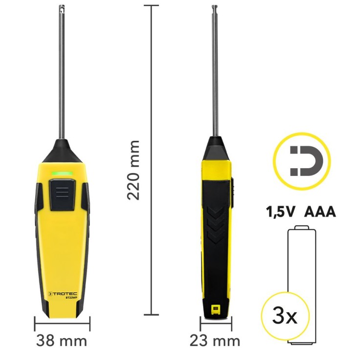 BT22WP Bluetooth-digitaalilämpömittari älypuhelinyhteydellä