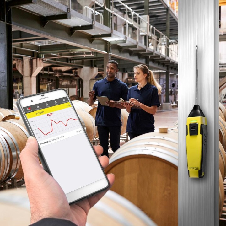 BT22WP Bluetooth-digitaalilämpömittari älypuhelinyhteydellä