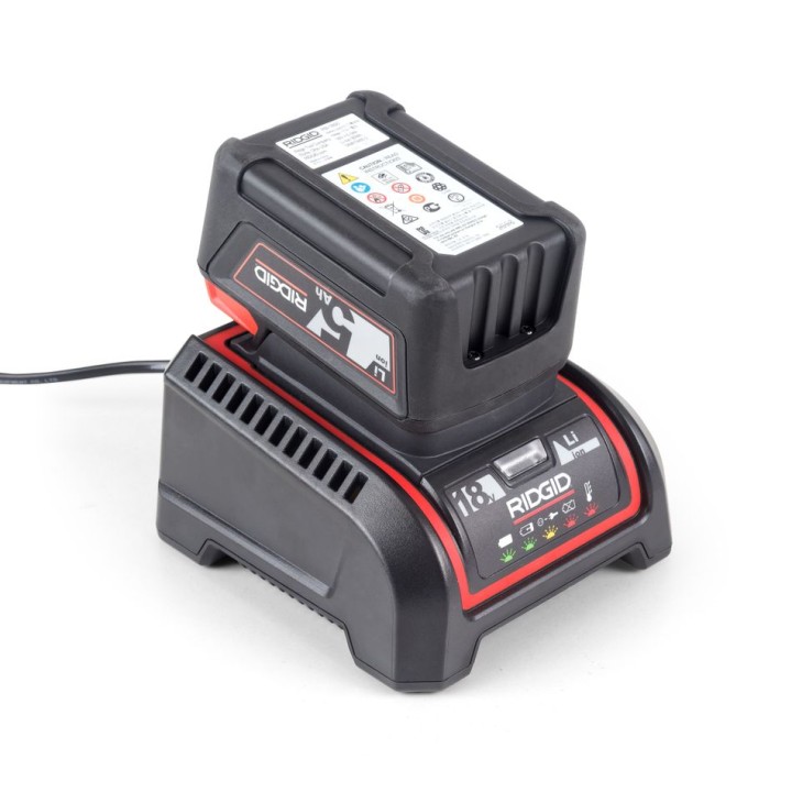 230 V laturi 18 V Li-Ion -akuille
