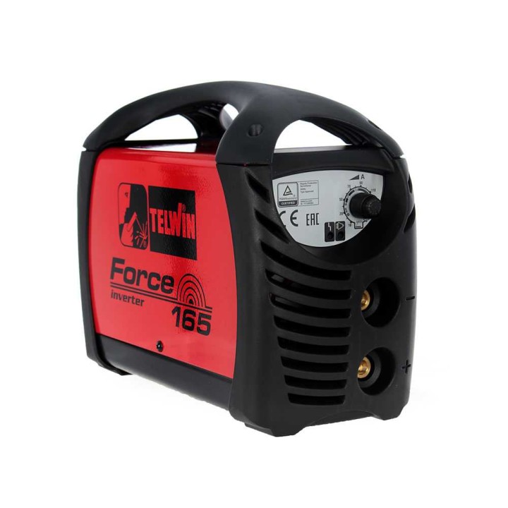 Telwin Force 165 MMA-invertterihitsauslaite, 10–150 A, 230 V, salkku