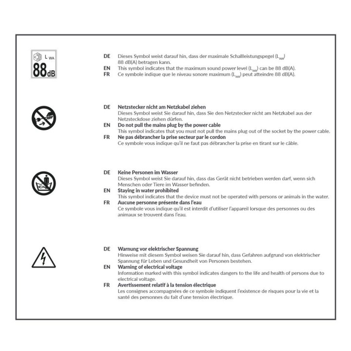 TGP 1005 E puutarhapumppu suodattimella