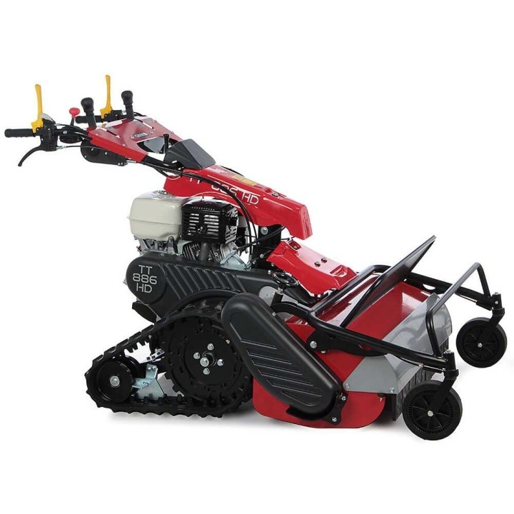 Ginko-MGM TT 886 HD vasaramurskain telaketjuilla, Honda GX 390, 87 cm, 13 HP