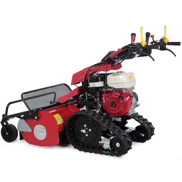 Ginko-MGM TT 886 HD vasaramurskain telaketjuilla, Honda GX 390, 87 cm, 13 HP