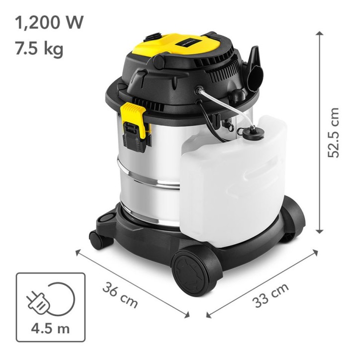 VC 1200W pesuri sekä märkä- ja kuivaimuri