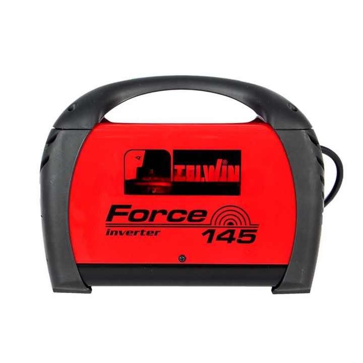Telwin Force 145 MMA-hitsausinvertteri, 10–130 A, TIGER-kypärämaski