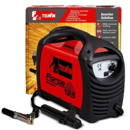 Telwin Force 125 MMA invertterihitsauskone 10 80 A laukku ja varusteet