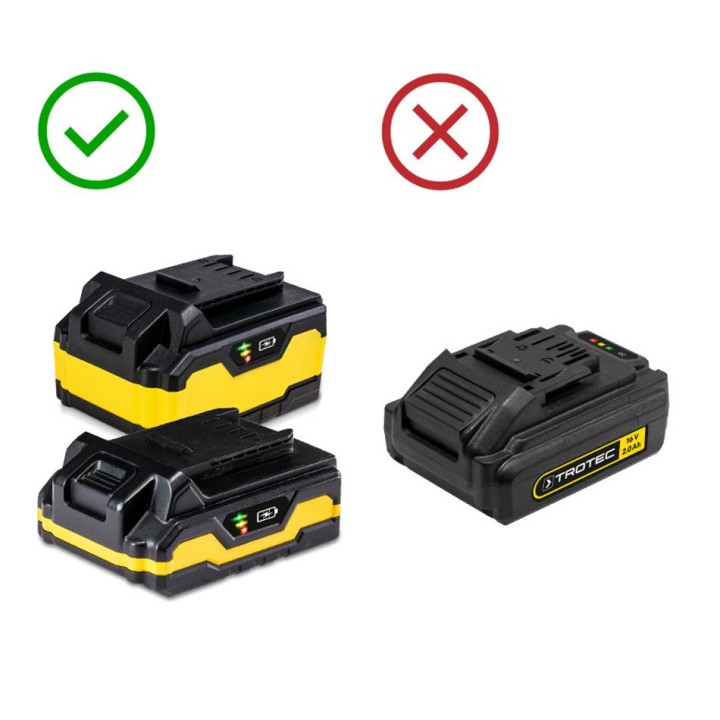 Laturi Powertool 20 V 2,0 Ah ja 4,0 Ah -akuille