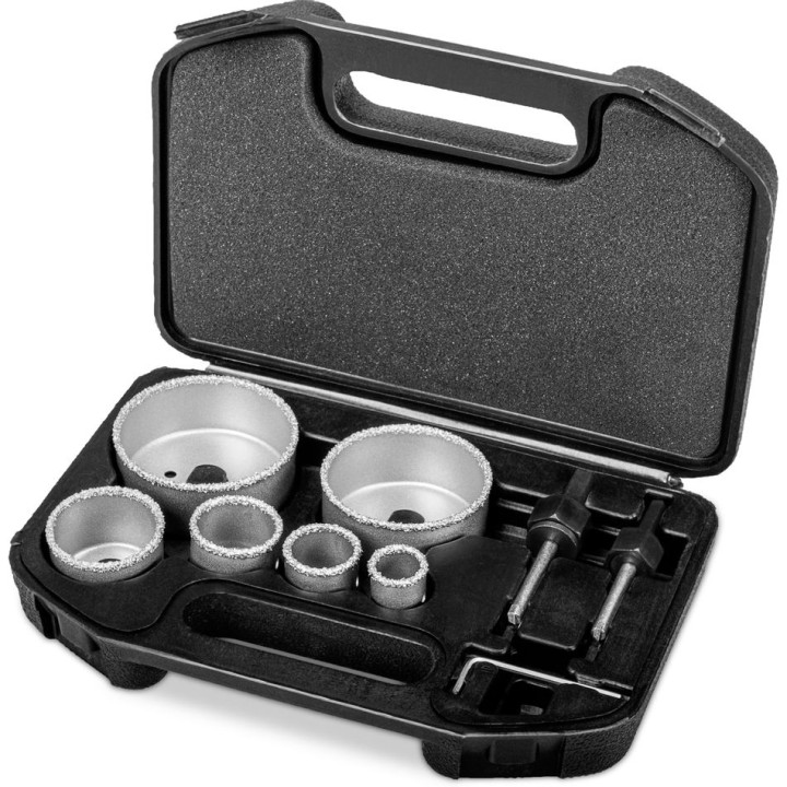 Karbidireikäsahasetti Ø 22–73 mm
