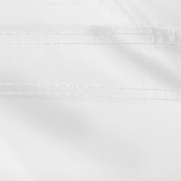 VarioScreen-näkösuojaseinä 4 × 180 × 180 cm, keskeltä jaettava, valkoinen