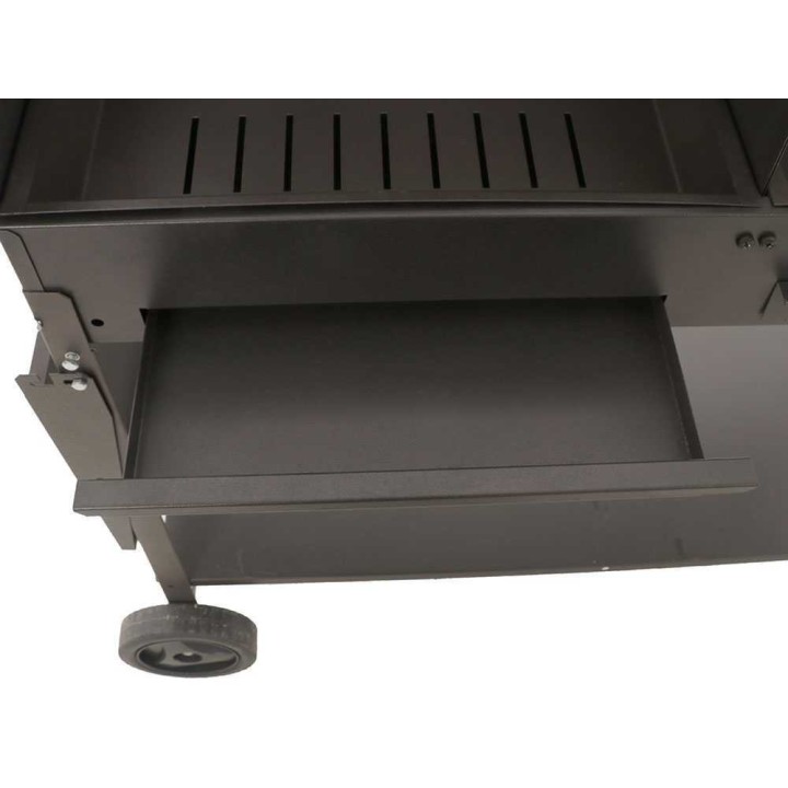 Mille Vanessa 2G hiiligrilli, 2 ritilää, 47,5 × 37 cm, kansi, 3 515 cm²