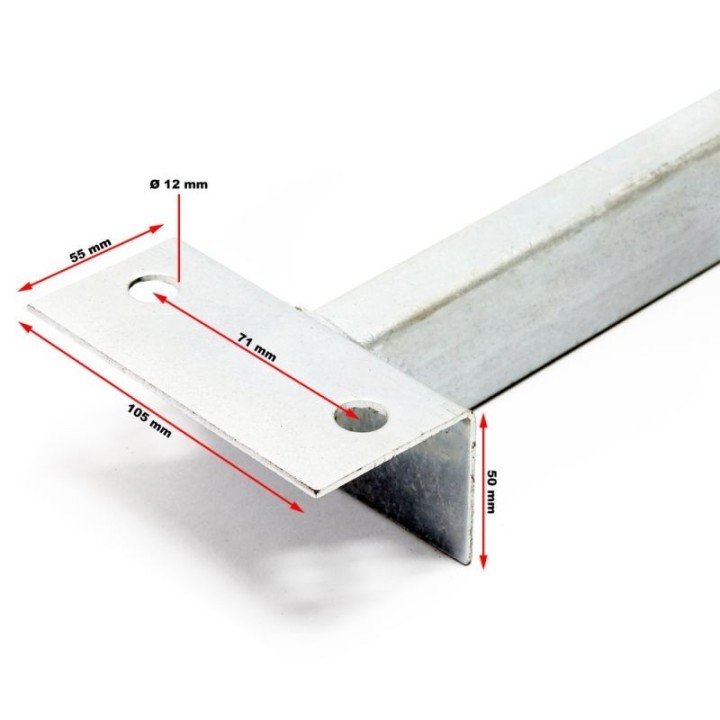 Veneen trailerin ohjausrulla 111 cm, keskitysapu 800 kg, sääd. leveys 80–124 cm, sinkitty teräs (UUSI, AVATTU PAKKAUS)
