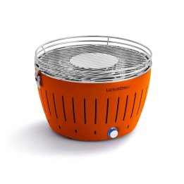 LotusGrill LG G34 U OR kannettava hiiligrilli, oranssi, 35 cm