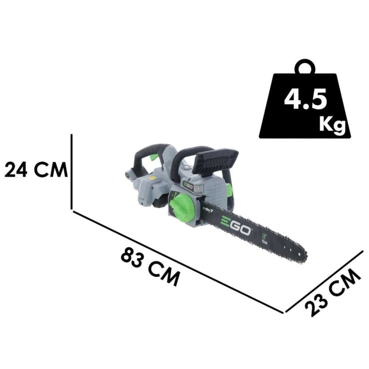 EGO CS1800E akkumoottorisaha, 56 V, 2,5 Ah, laippa 45 cm